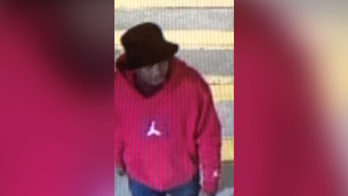 Suspect Kevin Kangethe is shown on surveillance camera at the Boston Logan International Airport.