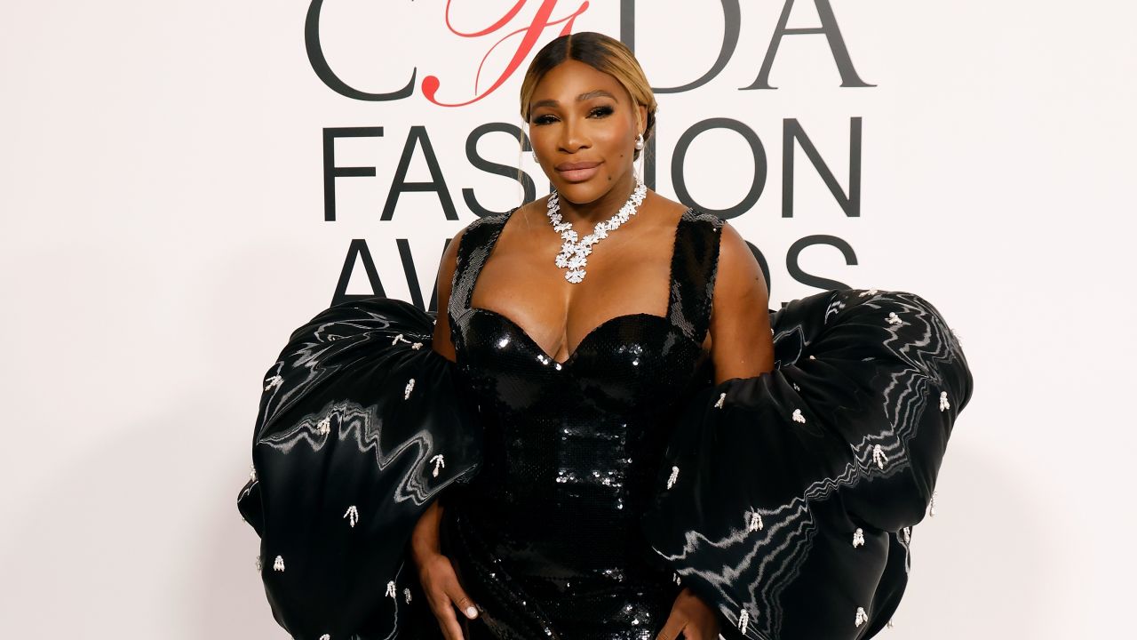 NEW YORK, NEW YORK - NOVEMBER 06: Serena Williams attends the 2023 CFDA Awards at American Museum of Natural History on November 06, 2023 in New York City. (Photo by Taylor Hill/FilmMagic)