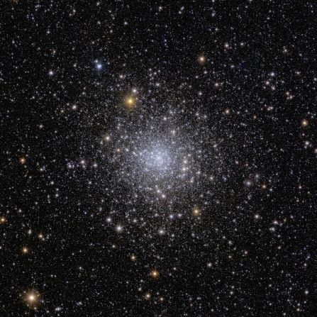 Euclid's wide field of view enabled it to glimpse the entirety of the globular cluster NGC 6397, a grouping of hundreds of thousands of stars held together by gravity.