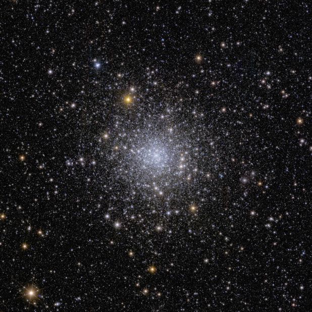 Euclid's wide field of view enabled it to glimpse the entirety of the globular cluster NGC 6397, a grouping of hundreds of thousands of stars held together by gravity.