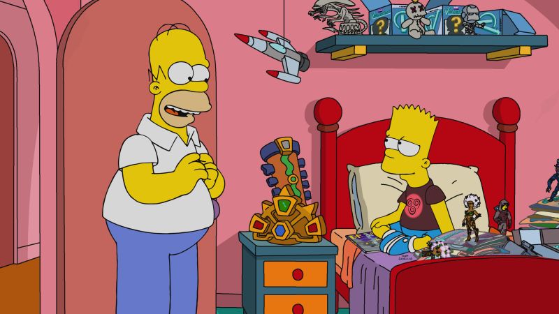 Homer Simpson's not choking Bart anymore | CNN