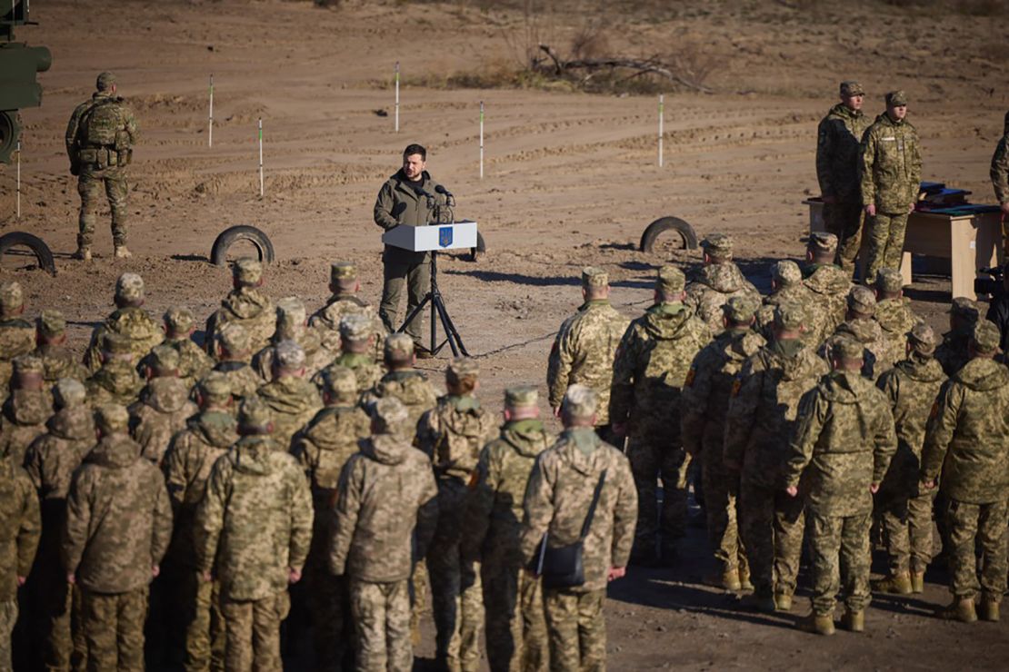 November 3. From Presidential Office of Ukraine press release: "On the occasion of the Day of Missile Forces and Artillery and the Engineering Troops Day, Ukrainian President Volodymyr Zelenskyy met with the servicemen of these branches of the military and presented them with state awards."