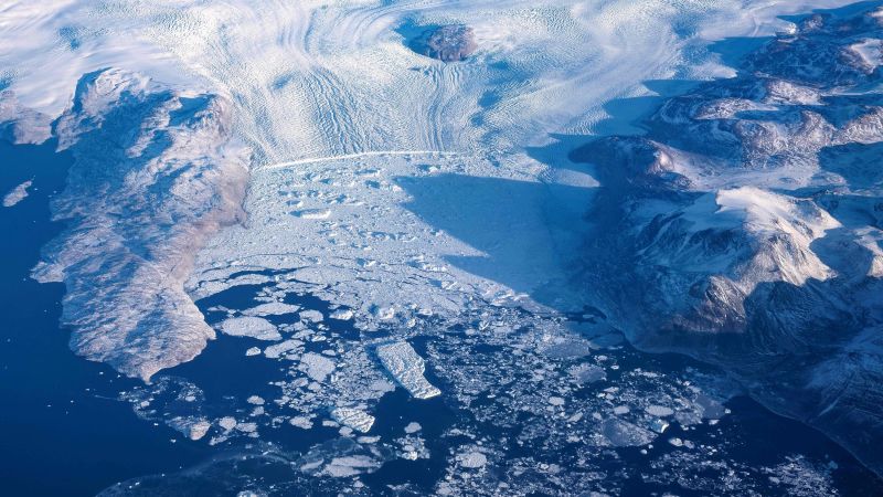그린란드 북부 빙하가 심각한 해수면 상승을 위협하면서 곤경에 처해 있다는 연구 결과가 나왔습니다.