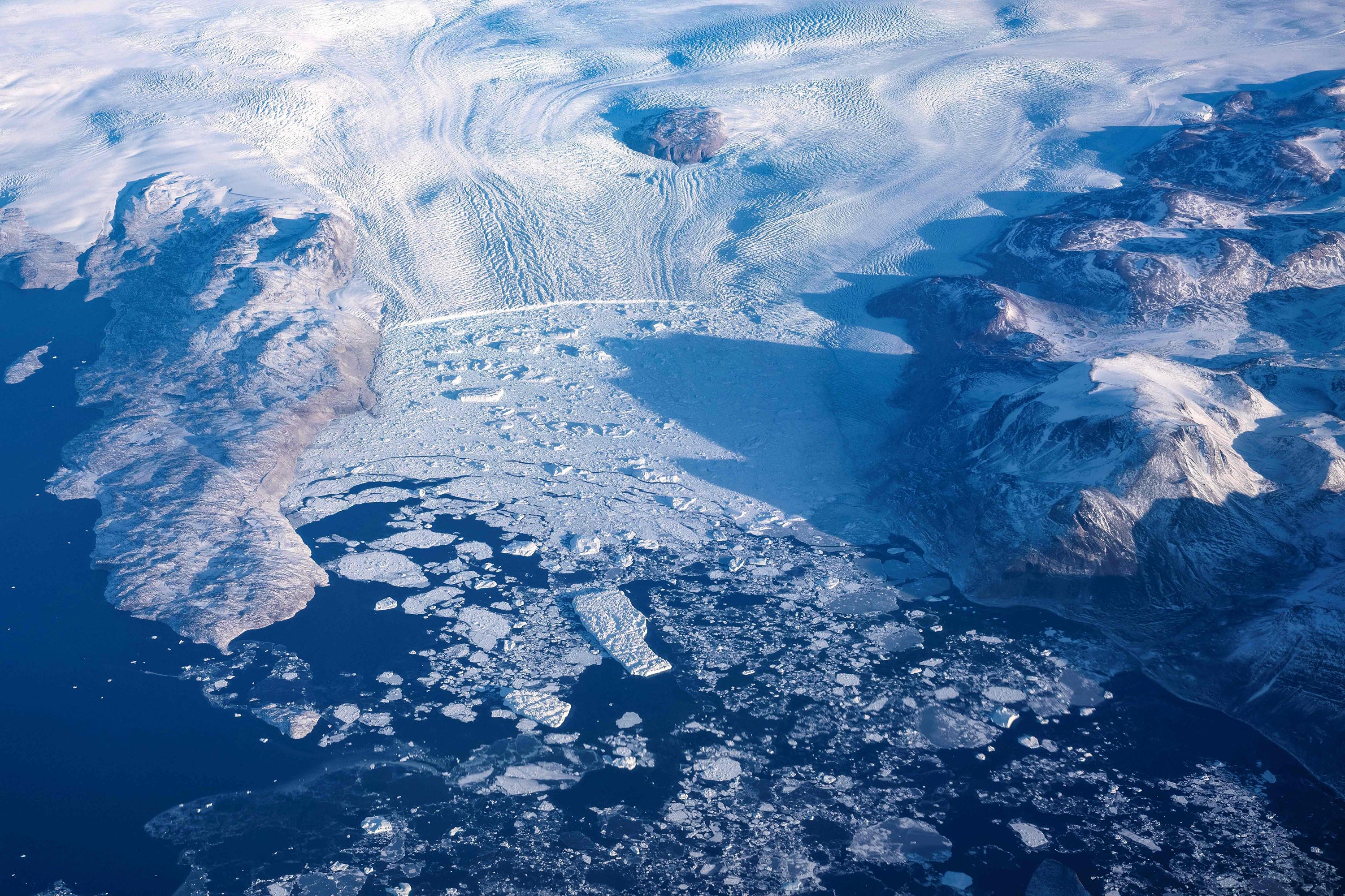 Greenland's northern glaciers are in trouble, threatening