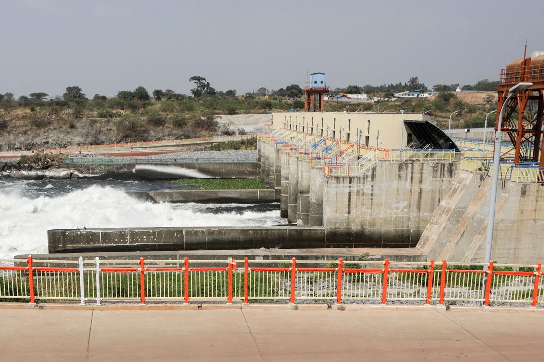 The China-backed Karuma Dam at Karuma Hydropower Plant in Kiryandongo, Uganda.