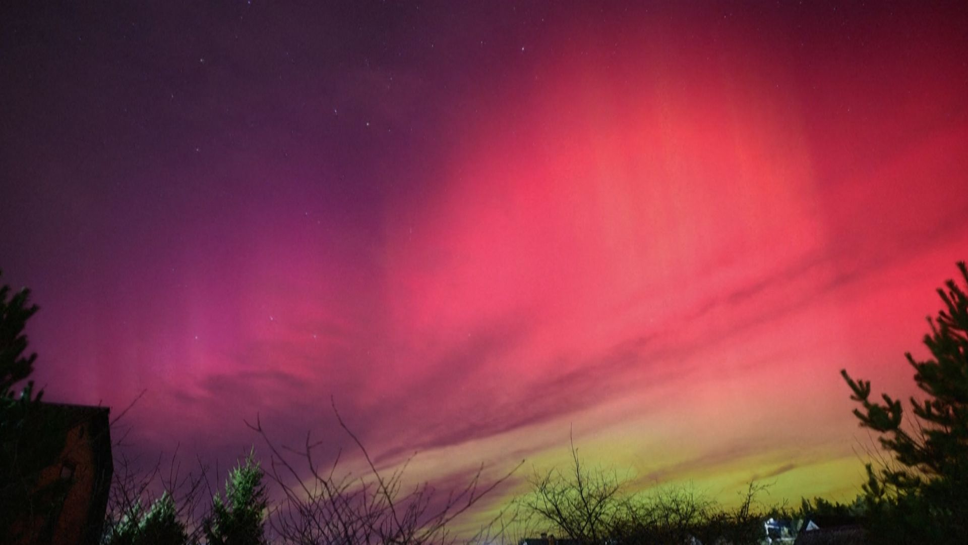 Northern lights create dazzling spectacle in the sky worldwide