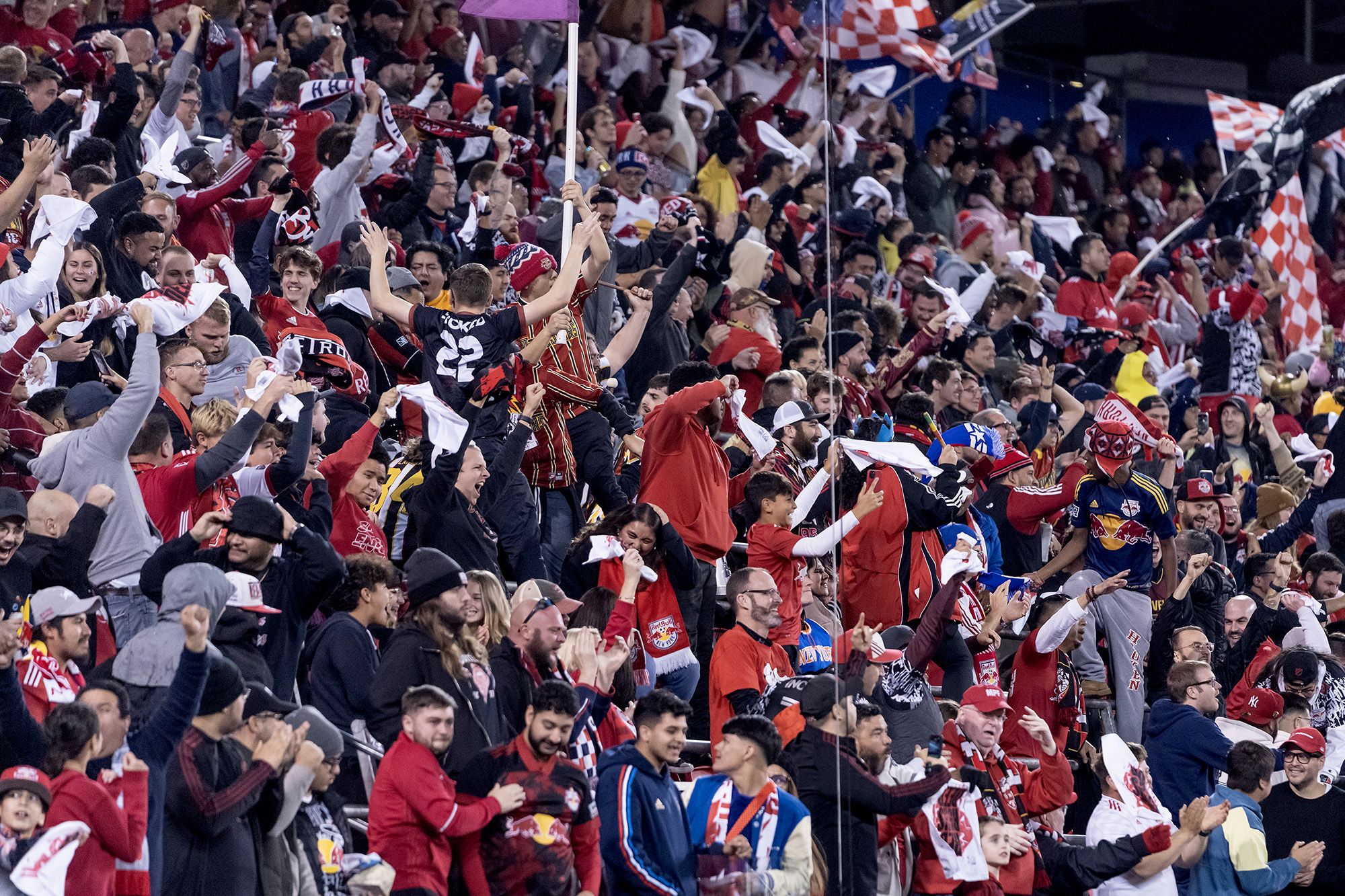 FC Cincinnati playoff match against New York Red Bulls