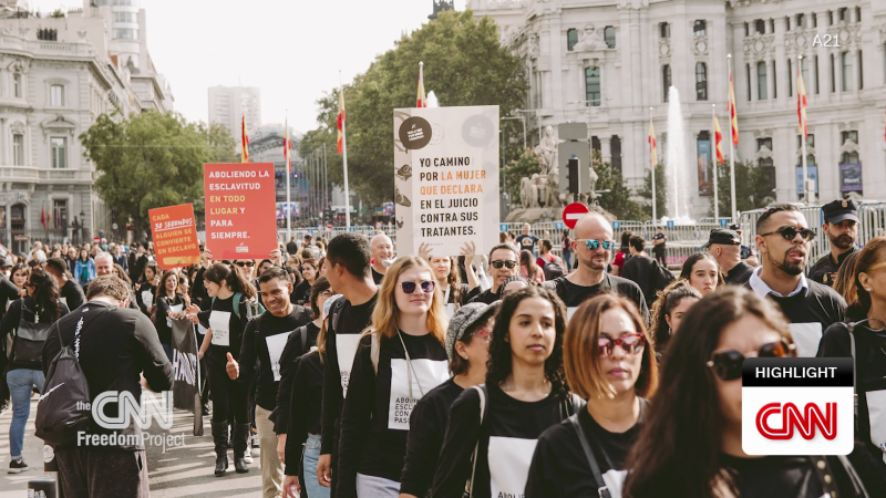 Charity group leads global walk for freedom