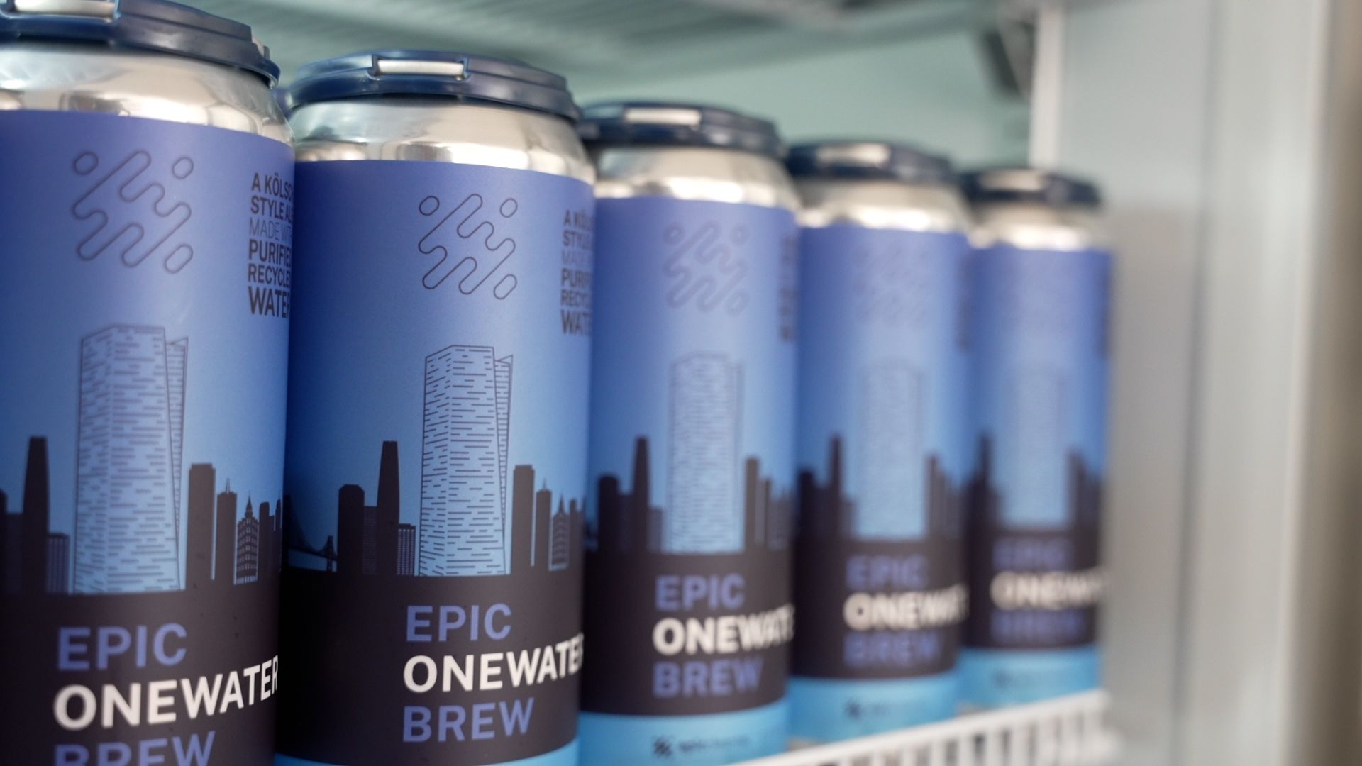Epic OneWater Brew: The beer made from recycled shower water