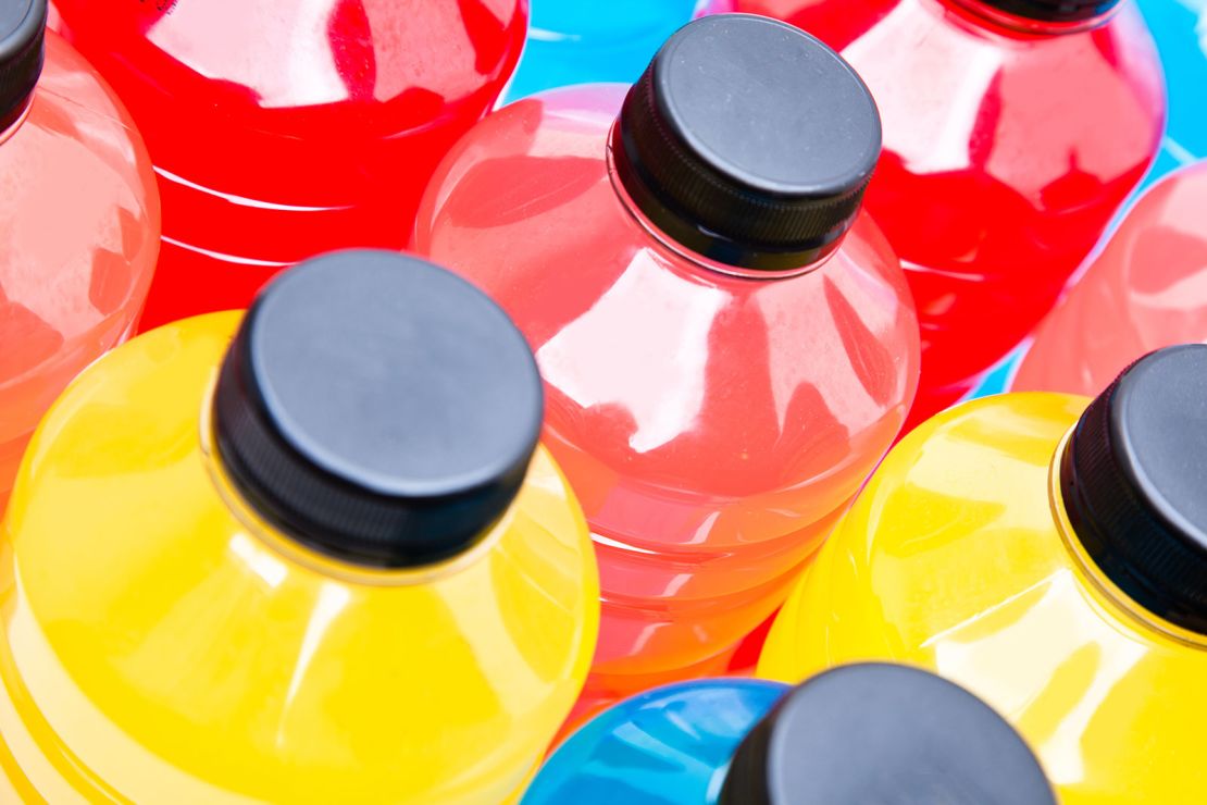 Brominated vegetable oil is used in some citrus flavored drinks to keep the flavoring from separating.