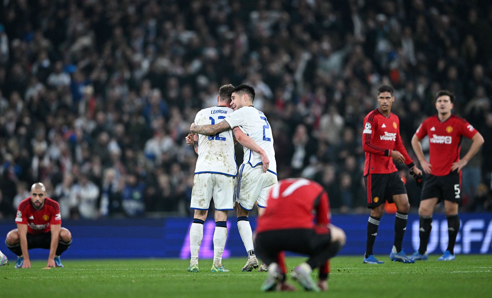 Three players who have scored five goals in single Champions League match