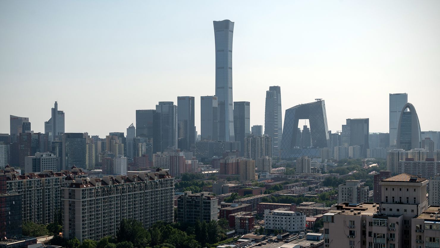 Buildings in Beijing, China, on Friday, June 30, 2023.