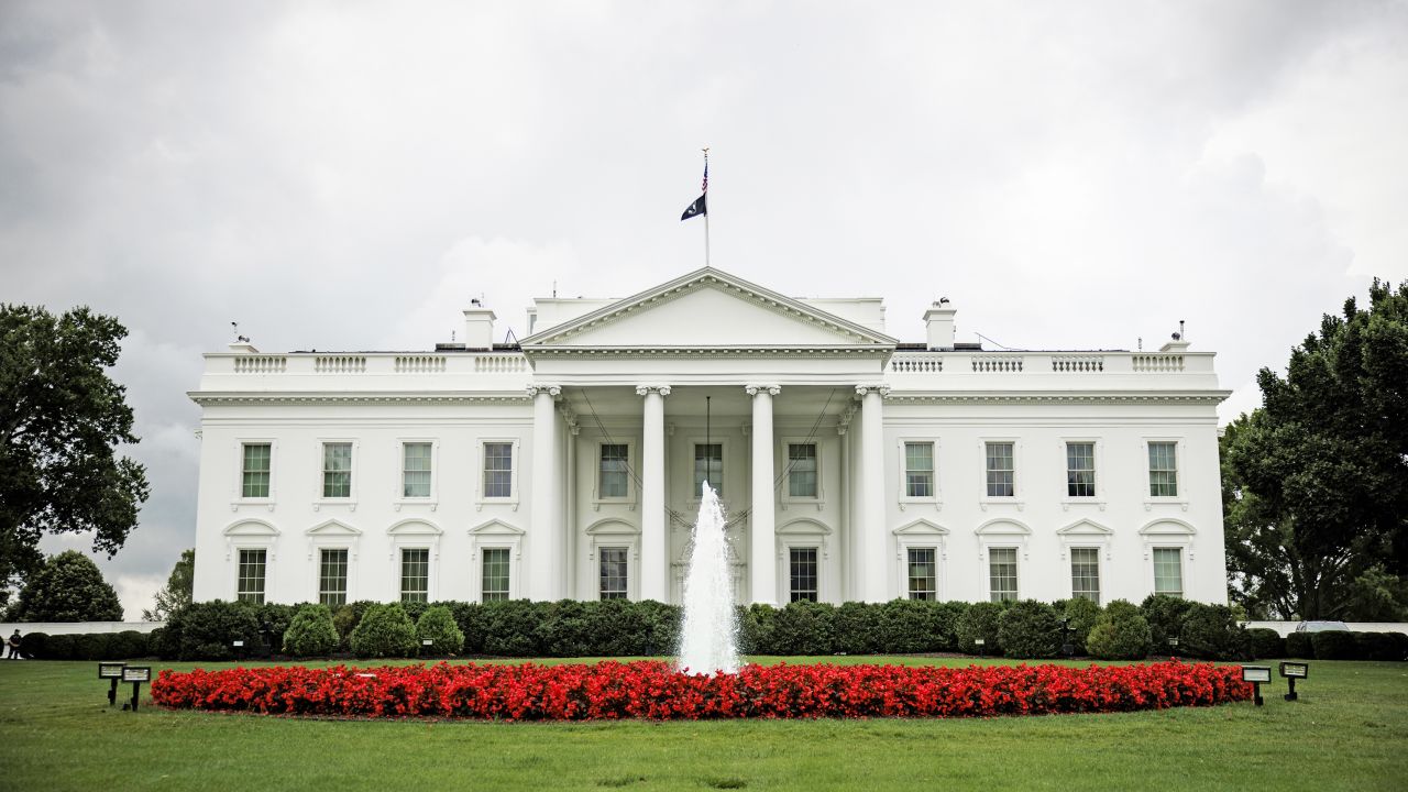 WASHINGTON, DC - JUNE 24: The White House is seen on June 24, 2023 in Washington, DC. U.S. President Joe Biden is scheduled to depart Washington, DC for Camp David later today. (Photo by Samuel Corum/Getty Images)