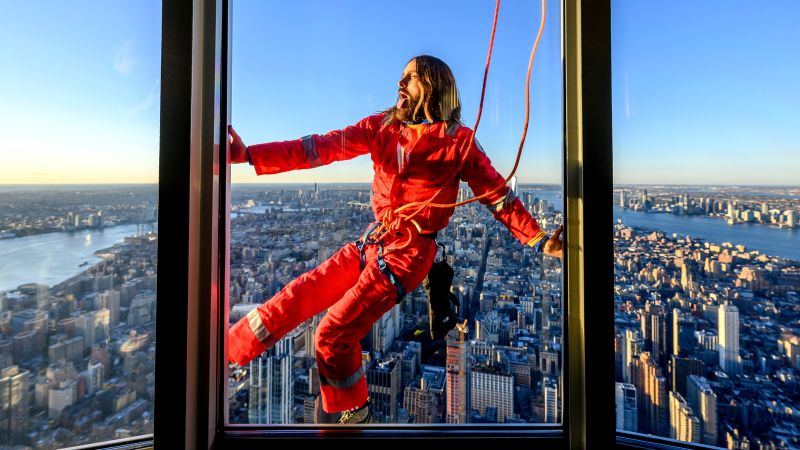 Jared Leto realmente subió al Empire State Building