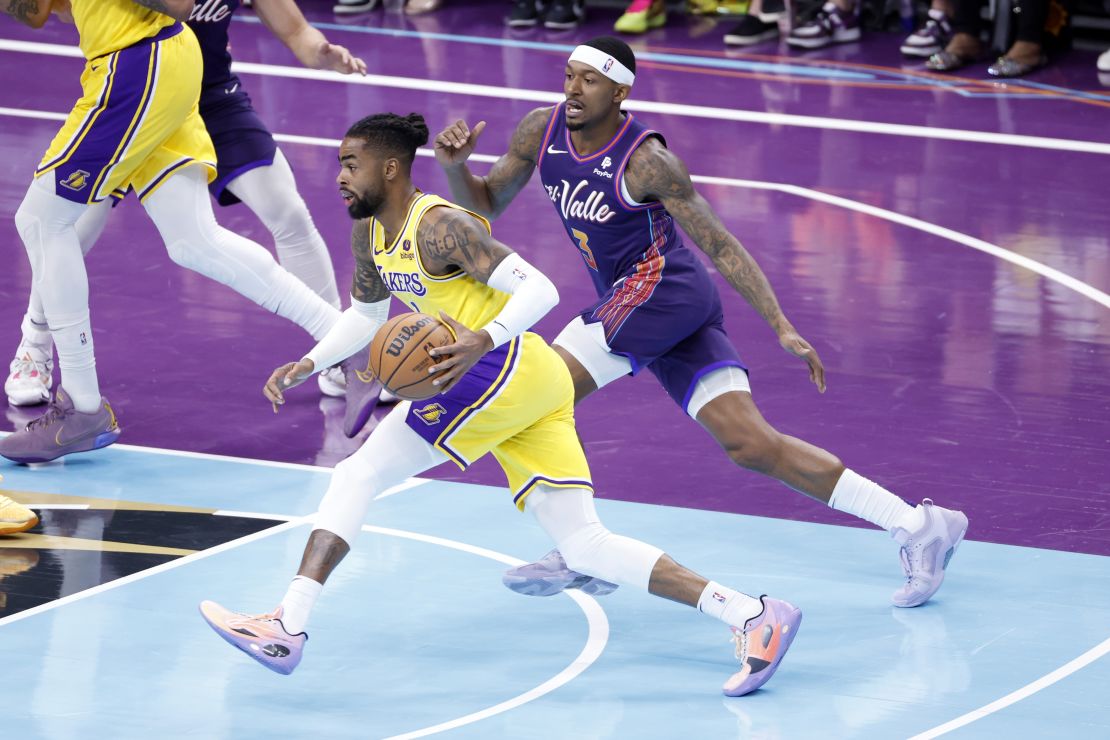 LeBron James limps off floor with injury as Lakers season hits new low