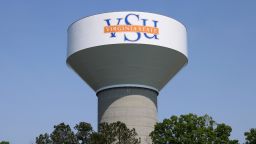 Virginia State University water tower in Ettrick, Va.