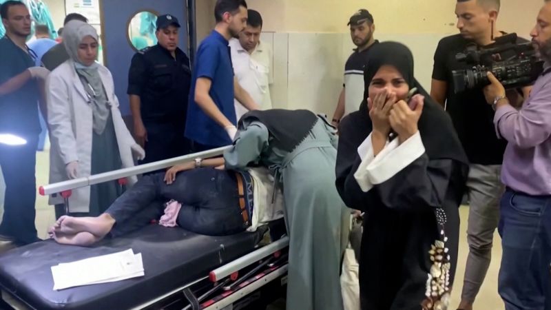 Gaza’s Second Largest Hospital Collapses Under Israeli Bombardment | CNN