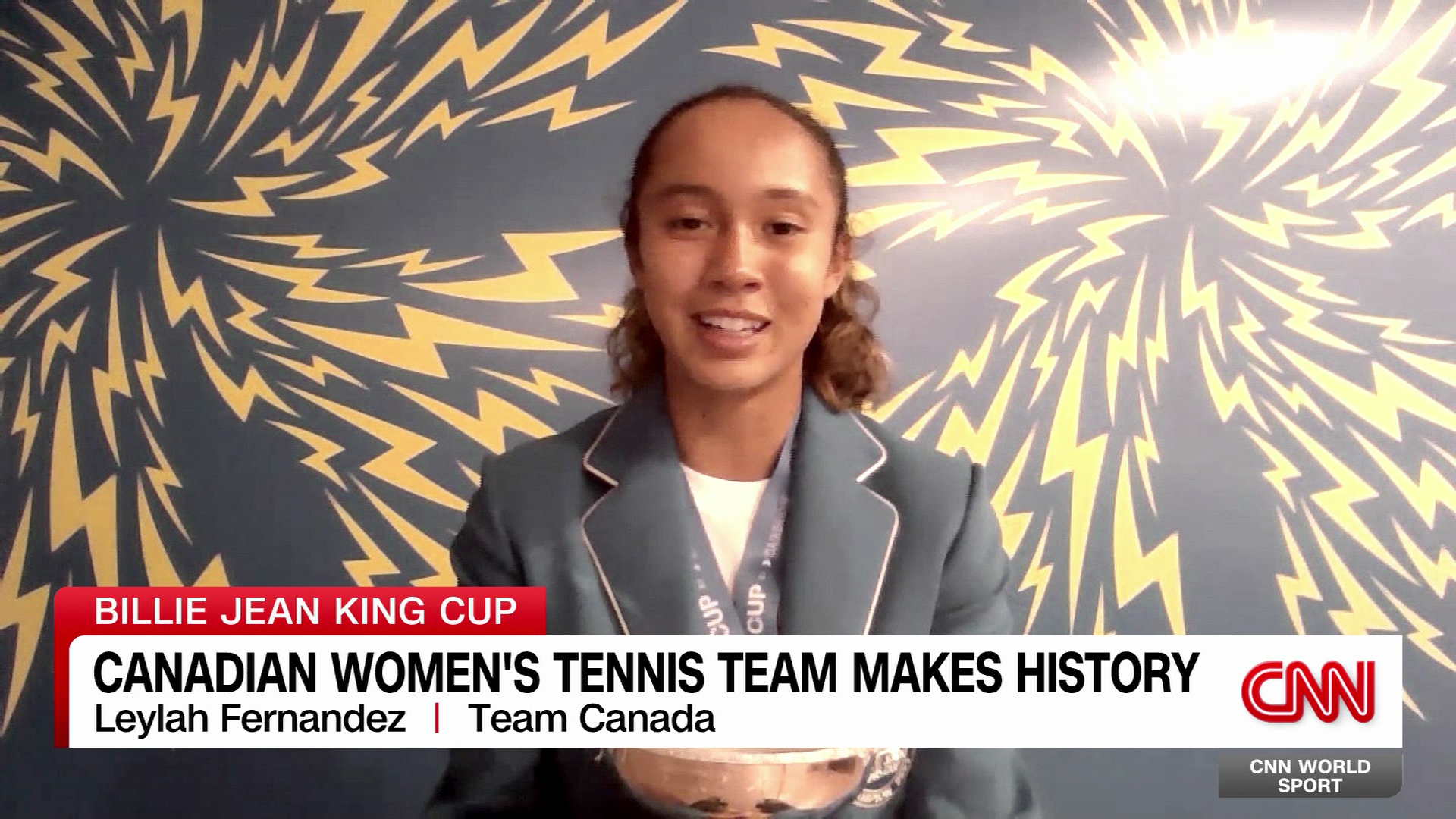 Leylah Fernandez named 2021 Billie Jean King Cup Play-Offs Heart Award  Winner - Tennis Canada