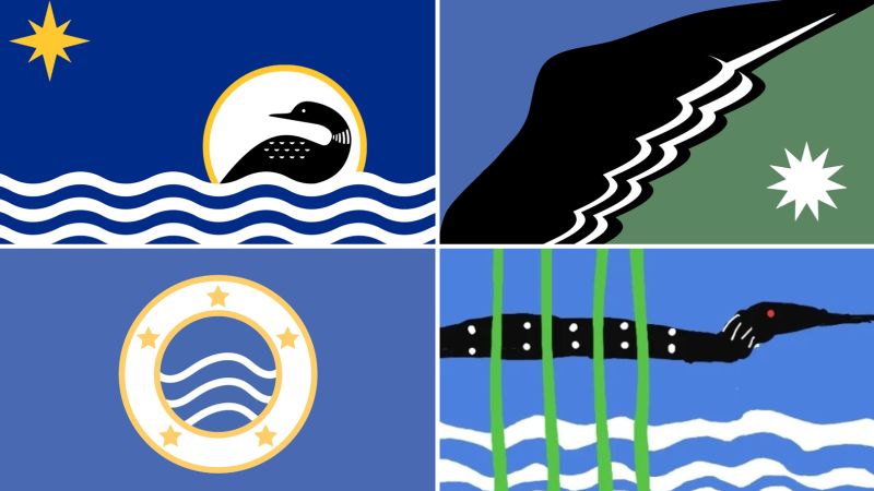Minnesota has gotten greater than 2,500 design submissions for its new state flag. There are lots of loons