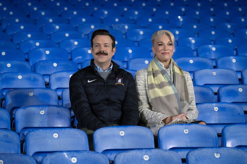 ‘Ted Lasso’ Stars Jason Sudeikis And Hannah Waddingham Smash A ‘Shallow ...