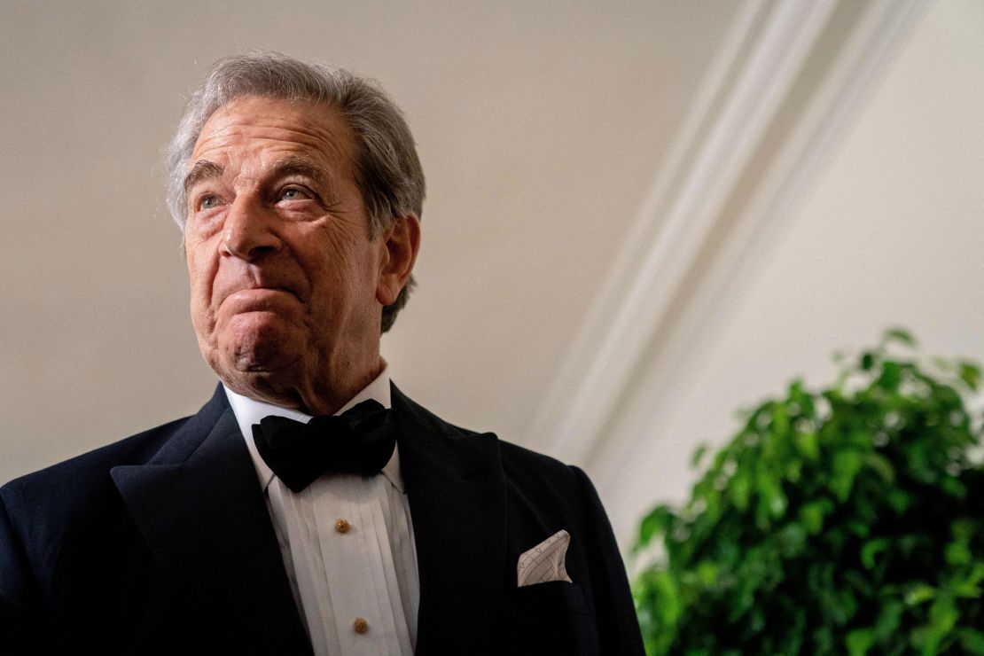 Paul Pelosi arrives for an official State Dinner in honor of India's Prime Minister Narendra Modi, at the White House in Washington, DC, on June 22, 2023. (Photo by Stefani Reynolds / AFP) (Photo by STEFANI REYNOLDS/AFP via Getty Images)