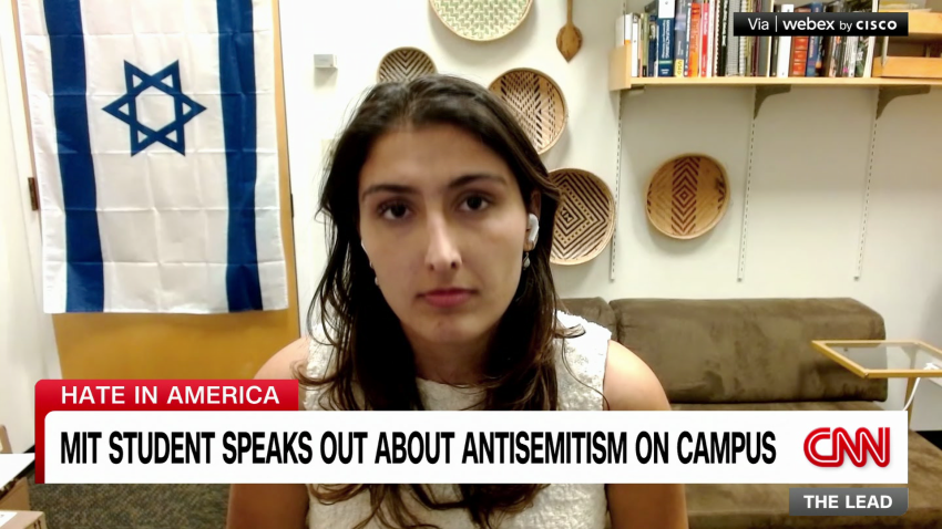 Jewish student tells Jake she doesn’t feel safe at MIT | CNN