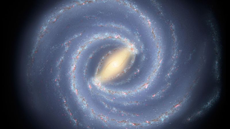 El Telescopio Webb ha detectado una galaxia similar a la Vía Láctea en el universo distante