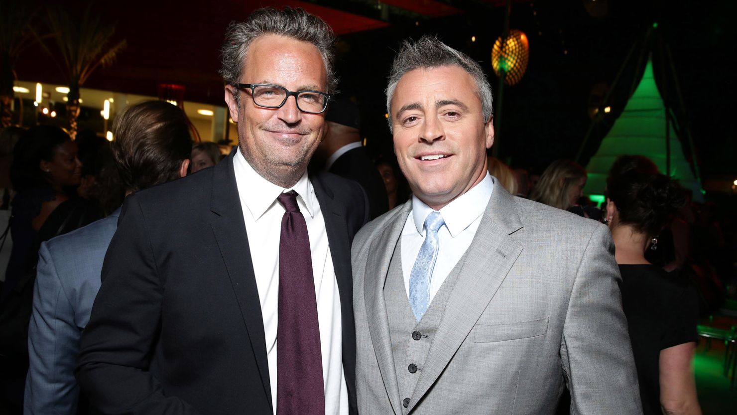 Mandatory Credit: Photo by Eric Charbonneau/Shutterstock (4937725cm)
Matthew Perry, Matt LeBlanc
'Stars Party' - CBS, SHOWTIME, The CW and CBS Television Distribution, Los Angeles, America - 10 Aug 2015