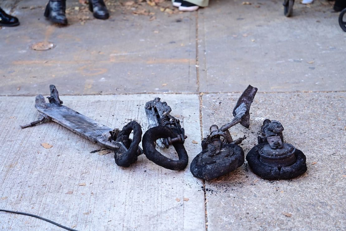 Brooklyn fire that killed 3 family members was caused by lithium-ion battery in e-scooter, NYC "on track" to surpass 100 fire fatalities, fire officials say