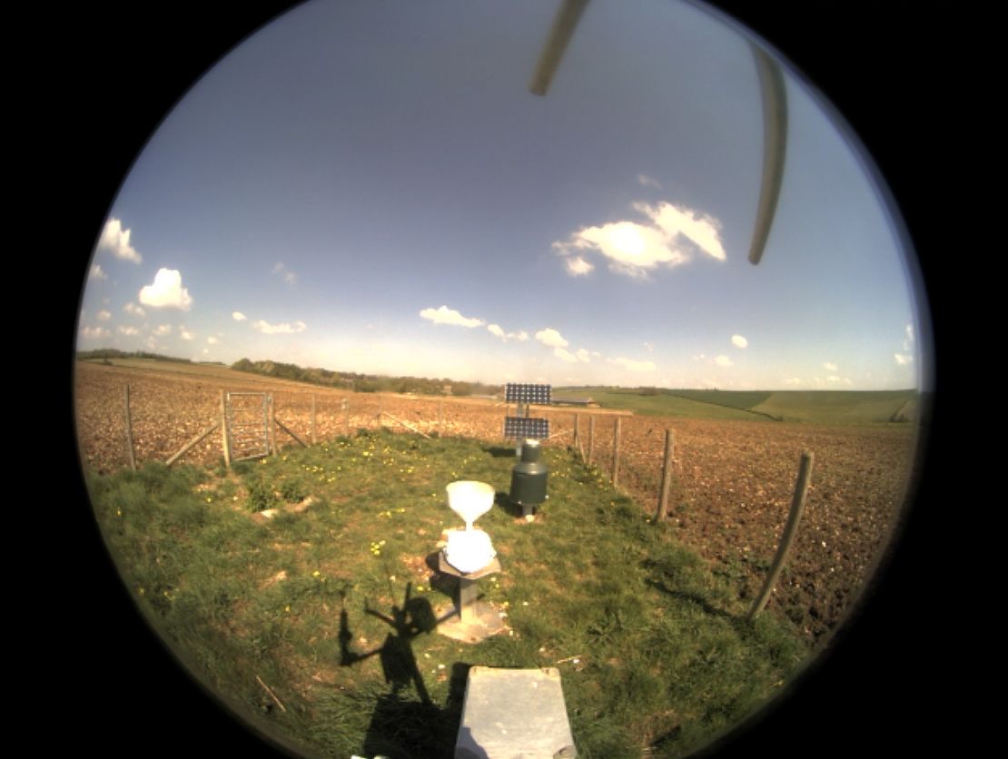 Images from a COSMOS UK research site in the Berkshire Downs, southern England.
