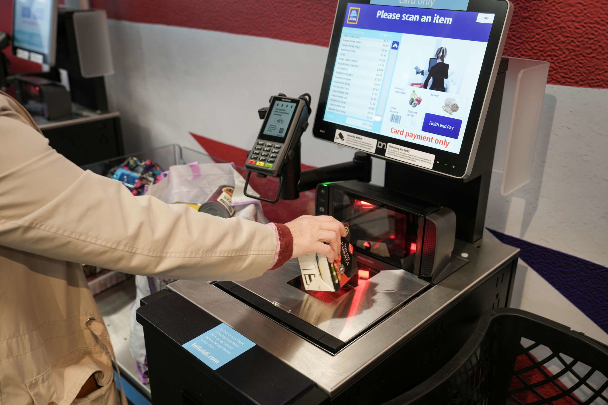 Self-service checkout counters manufacture, rollout - CAPS Group