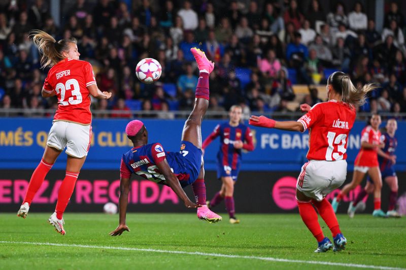 Barcelona Femení: Reigning Champion Defeats Benfica 5-0 To Kick Off ...