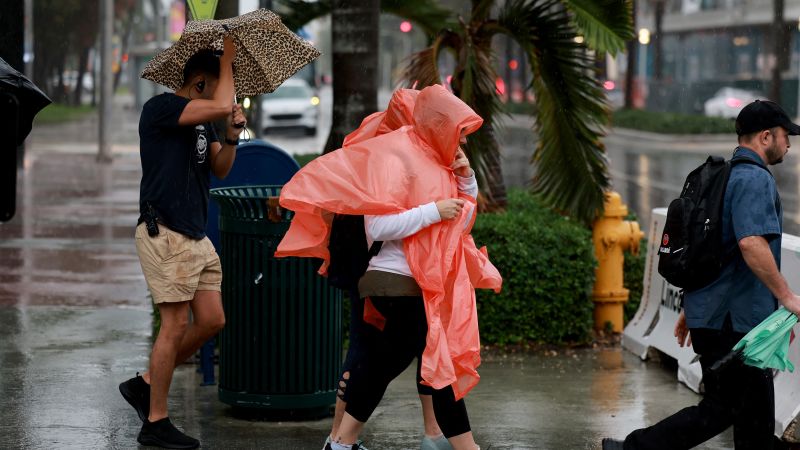 Florida Flood Threat: Rainfall totals likely in the double digits