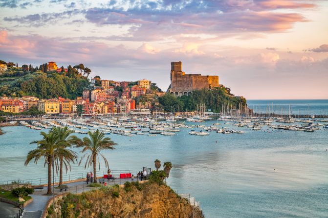 <strong>Lerici, Italy</strong>: On the waters of the Ligurian Sea, Lerici is a cultural hub, with music and book festivals and its own literary prize.