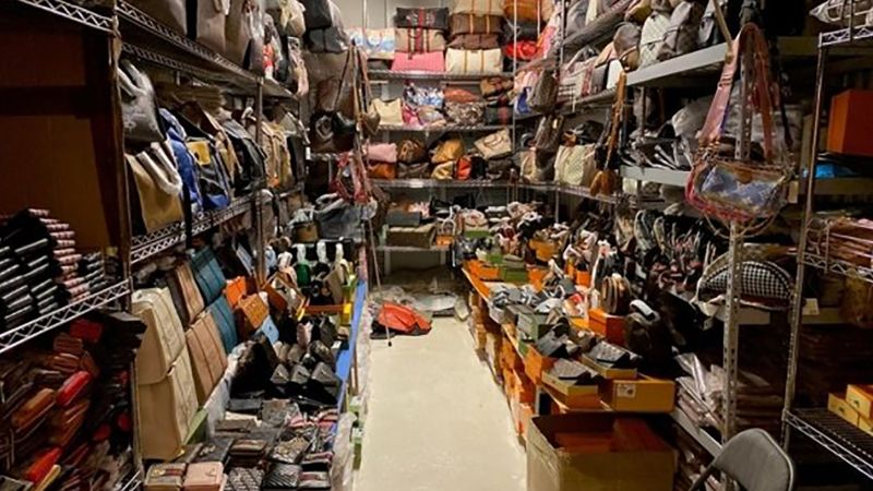 Manhattan counterfeit goods: Two arrested in largest seizure in US history, retailing at more than $1 billion