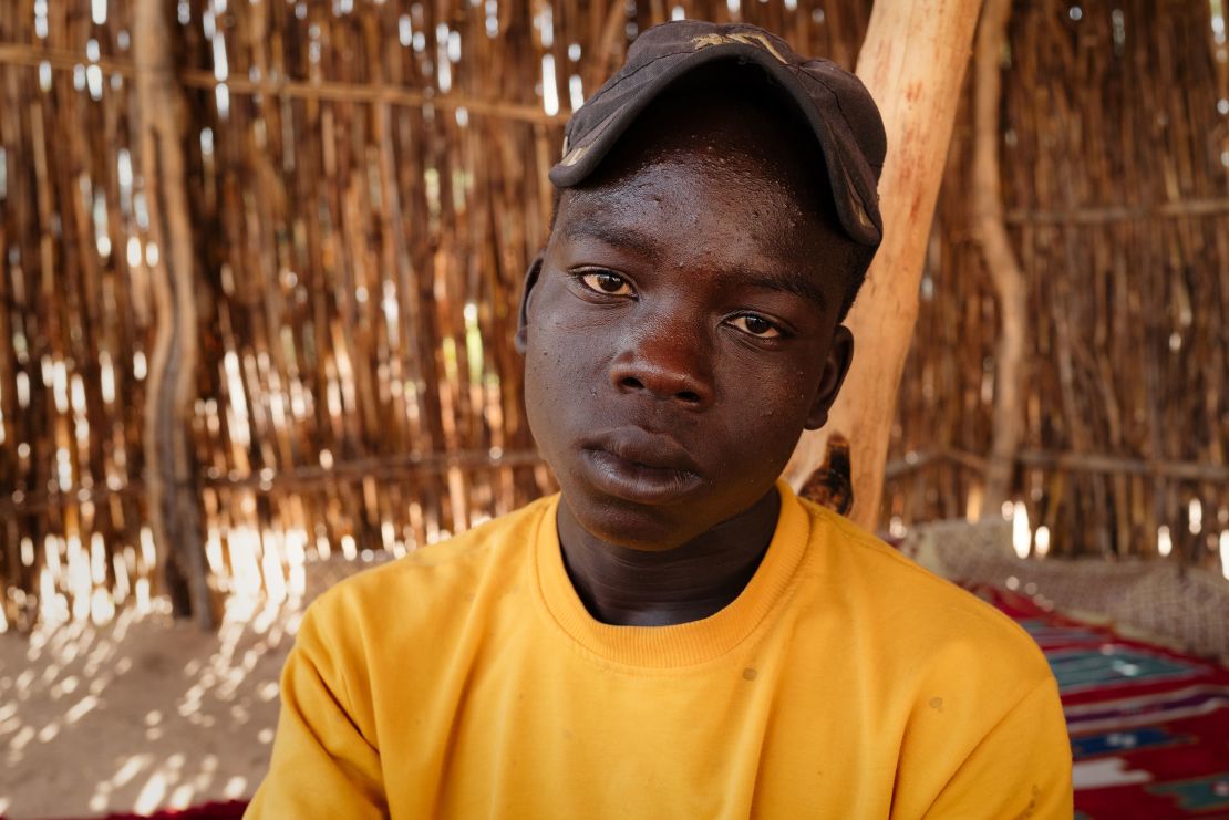 Mahdi, 16, said he was sold as a farmhand after he was kidnapped along with his brother, who was later shot dead.