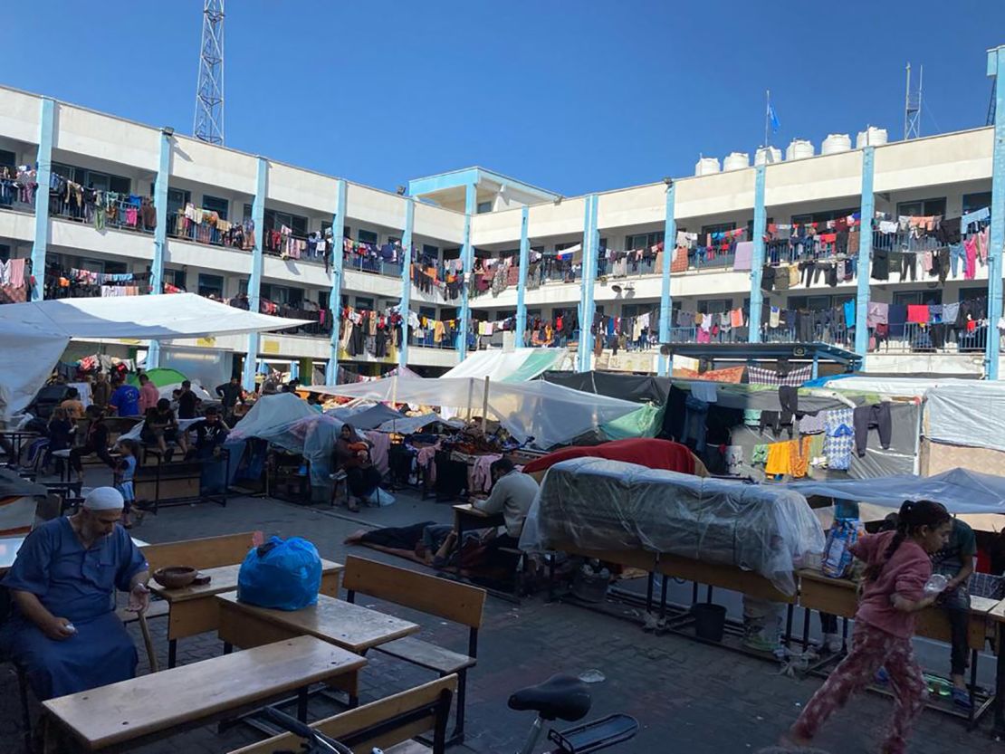 Image of a shelter in southern Gaza- taken and sent by Jamal Al Rozzi- on November 14. jpeg.jpeg