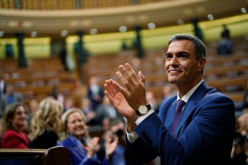 Spain’s Pedro Sanchez Secures New Term, Ending Four-month Deadlock | CNN