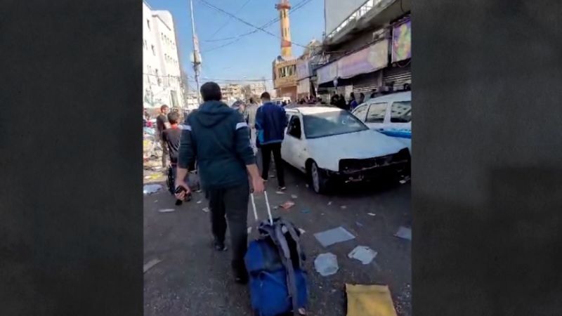 Man films family’s journey after being forced