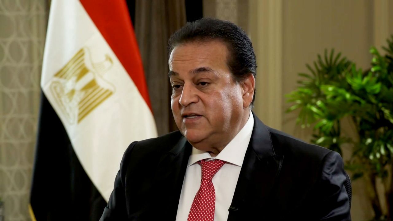 egypt health minister intv