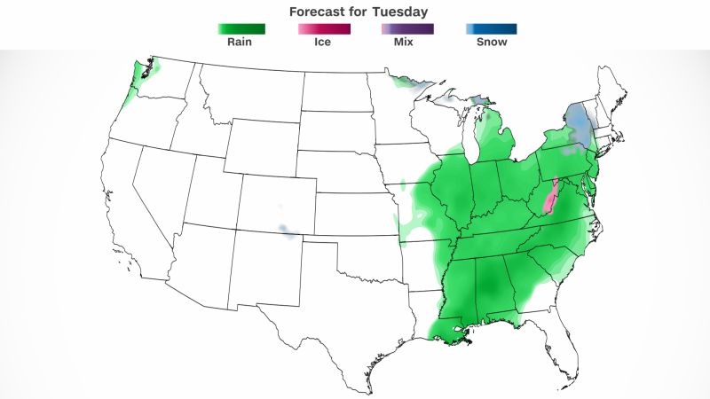 Thanksgiving Weather Forecast: Snow And Rain May Delay Travel For ...