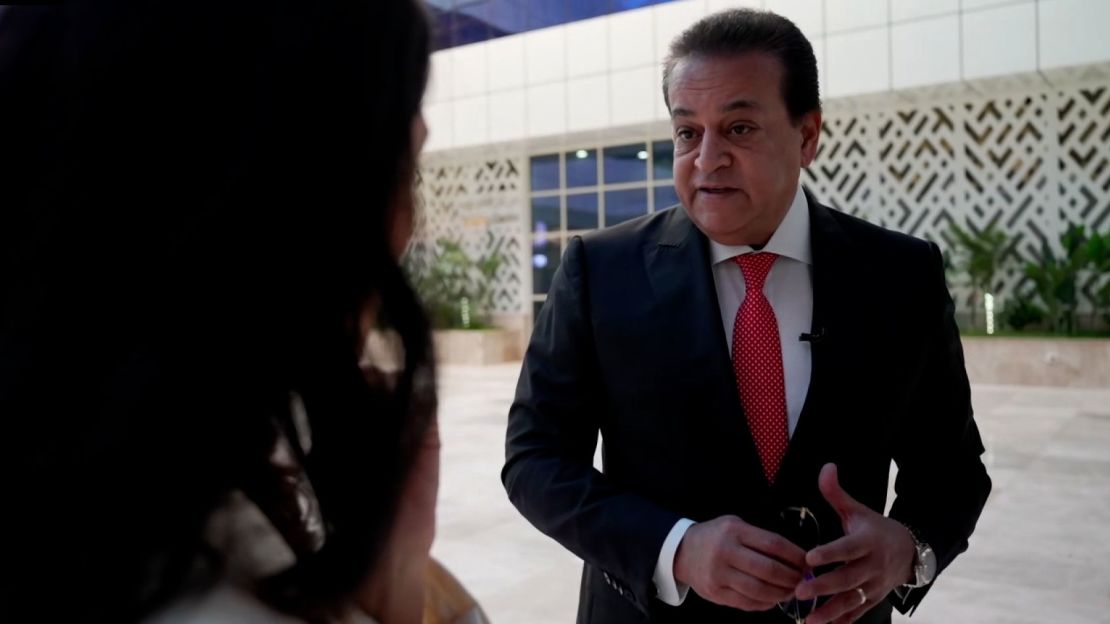 Dr. Khaled Abdel Ghaffar, Egyptian minister of health, speaks to CNN's Eleni Giokos.