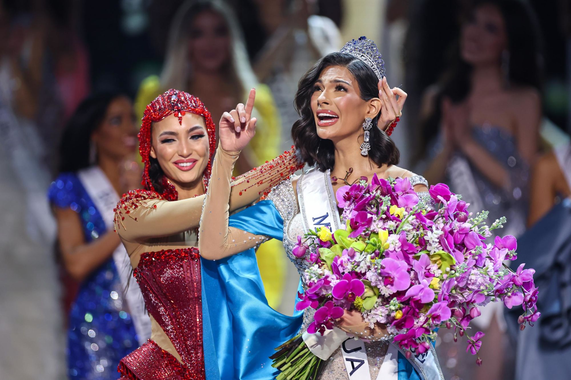 Sheynnis Palacios of Nicaragua is crowned as the 2023 Miss Universe during the 72nd Miss Universe Competition on November 18.