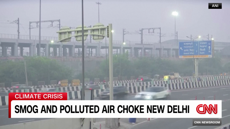 Smog and polluted air choke New Delhi, despite efforts to curb pollution