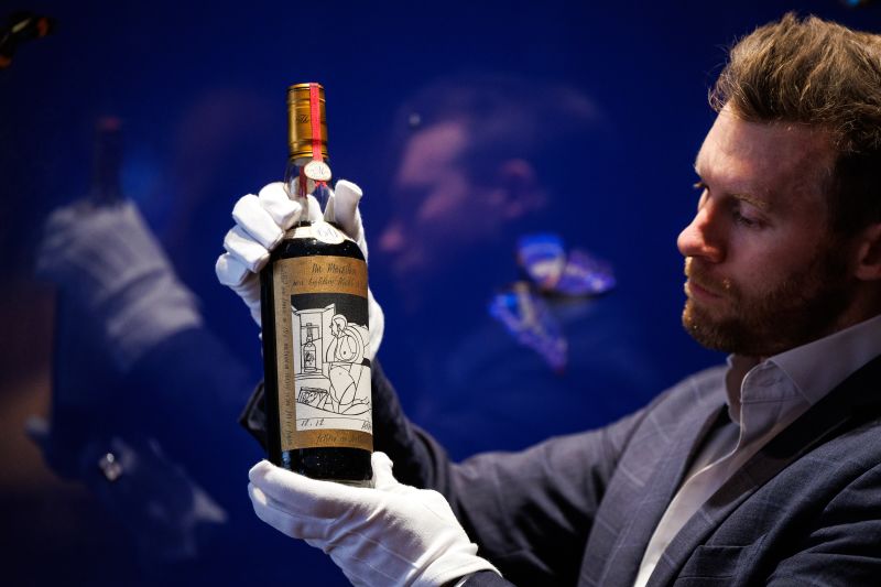 Rare Whisky fetches $2.7 Million in Record-Breaking Sale