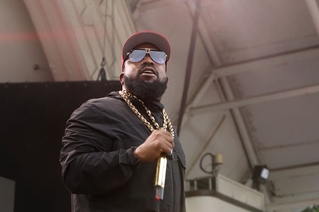 TORONTO, ONTARIO - JULY 28: Big Boi performs during Toronto's Festival Of Beer at Bandshell Park on July 28, 2023 in Toronto, Ontario. (Photo by Jeremychanphotography/Getty Images)
