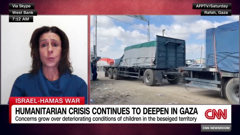 Human Rights Watch speaks about humanitarian crisis around Israel-Hamas War