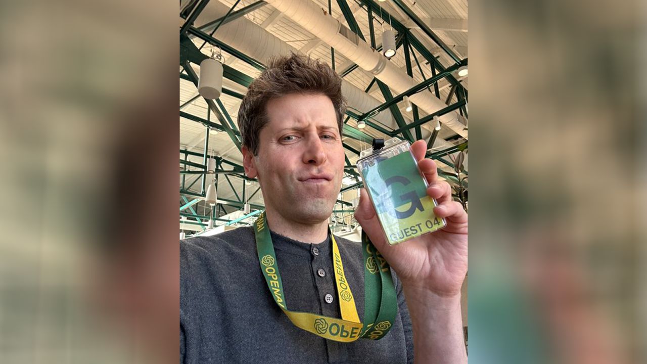 Sam Altman is back at OpenAI … with a guest badge | CNN Business