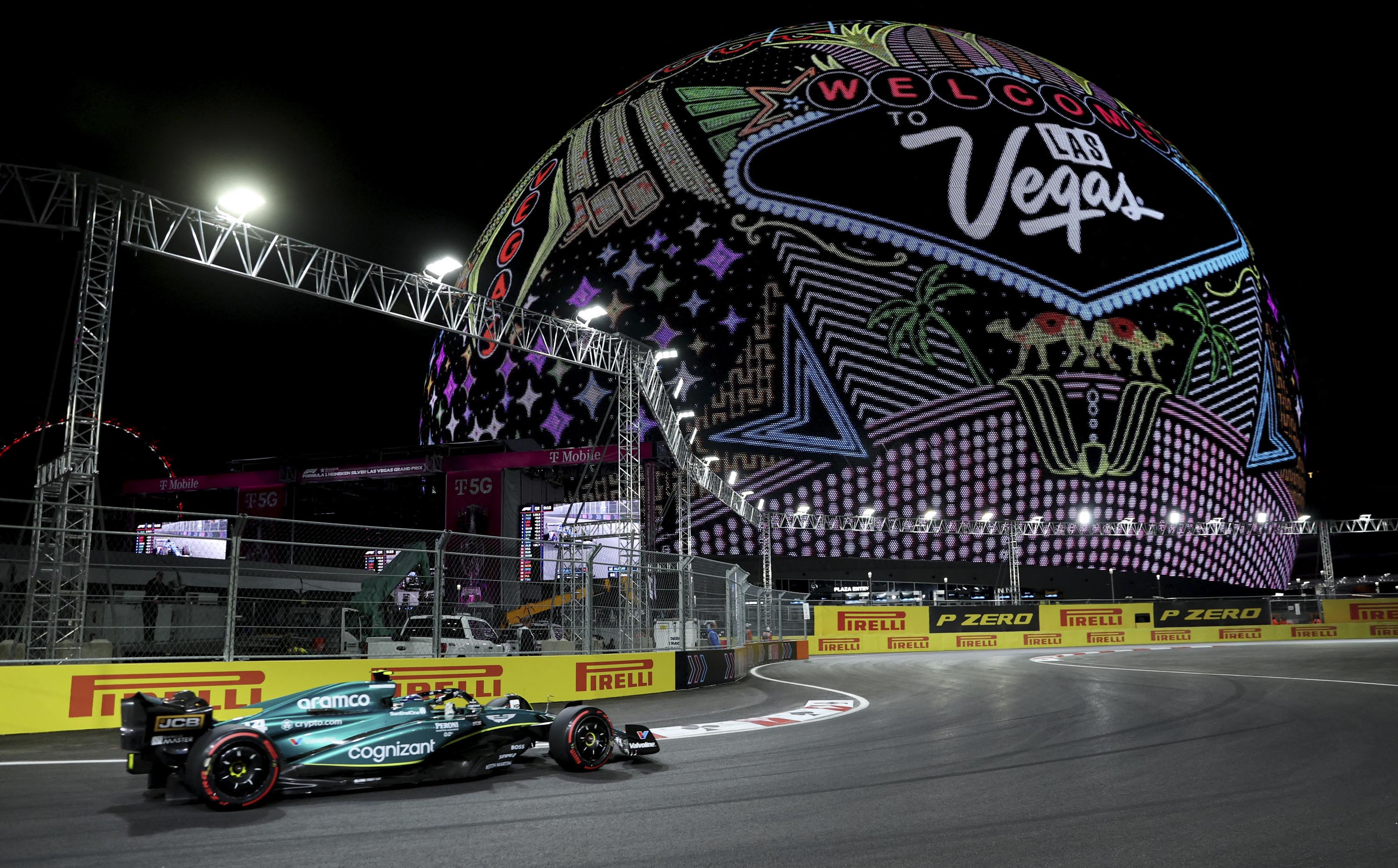 A programação do GP de Las Vegas: os horários da Fórmula 1 no fim