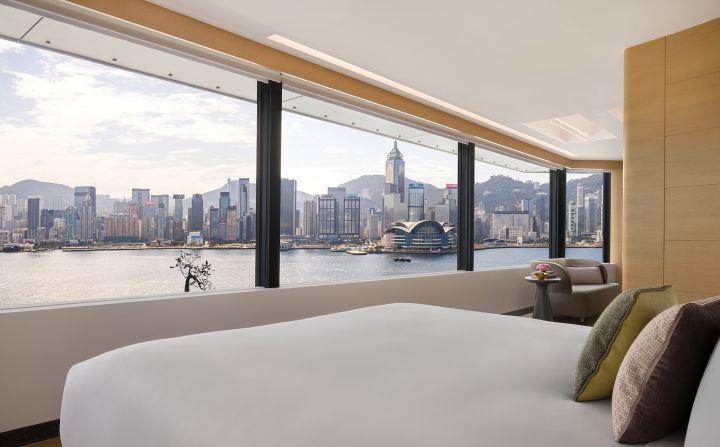 <strong>Unbeatable views: </strong>The new Regent Hong Kong has 497 guest rooms, including 129 suites -- many of them offer amazing views of Victoria Harbour. 